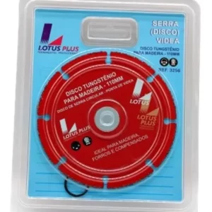 DISCO TUGSTENIO PARA MADEIRA 110 MM - LOTUS