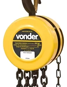 TALHA MANUAL 2,0 TON ELEV 3,0 M VONDER