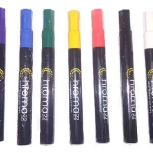 Marcador Industrial Chroma 22 - Ponta 2mm COR:Vermelho