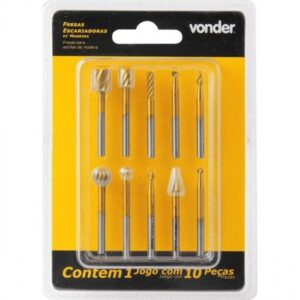 Jogo de Fresa Escariadoras - VONDER