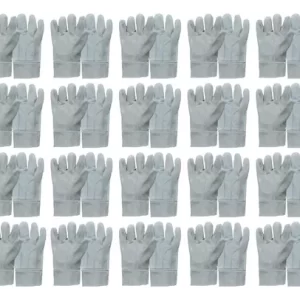 LUVA RASPA, MODELO CLUTY, REFORCO PALMA, PUNHO 7CM - OTIMA