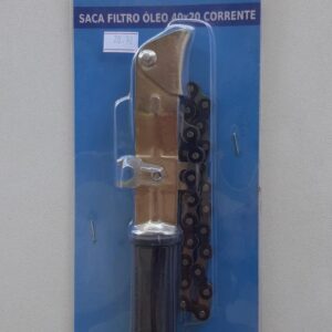 Chave Trocar Sacar Filtro De Óleo Com Corrente 40cm Pró